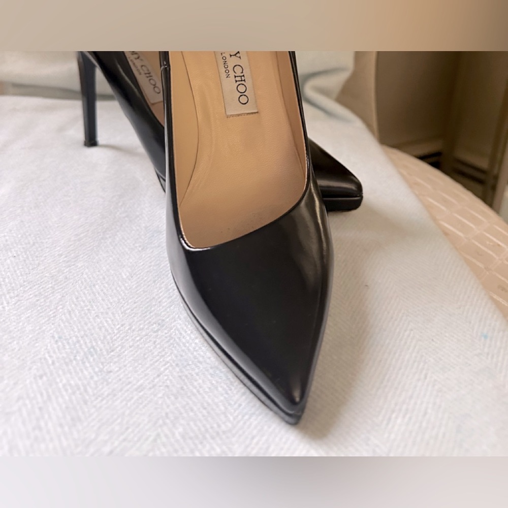 Black jimmy  choo  platform Pumps